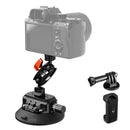 K&F Concept 4.5' Suction Cup Camera Mount with Phone & GoPro Adapter