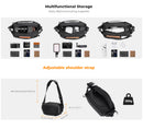 K&F Concept 4L Urban Wander 12 Sling Bag (Black)