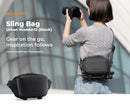 K&F Concept 4L Urban Wander 12 Sling Bag (Black)