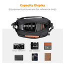 K&F Concept 4L Urban Wander 12 Sling Bag (Black)