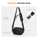 K&F Concept 4L Urban Wander 12 Sling Bag (Black)