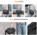 K&F Concept 4L Urban Wander 12 Sling Bag (Black)
