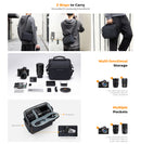 K&F Concept 5L Urban Wander 05 Sling Bag (Blue)