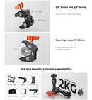 K&F Concept 6" Adjustable Magic Arm with Super Clamp