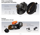 K&F Concept 6" Suction Cup Camera Mount with Magic Arm