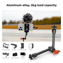 K&F Concept 9.8" Articulating Friction Arm with Super Clamp