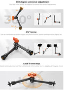 K&F Concept 9.8" Articulating Friction Arm with Super Clamp