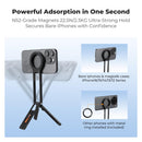K&F Concept MS-47 Magnetic Alluminum Alloy Phone Tripod Stand