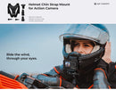 K&F Concept Motorcycle Helmet Chin Strap Mount for Action Camera