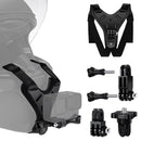 K&F Concept Motorcycle Helmet Chin Strap Mount for Action Camera