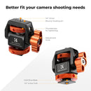 K&F Concept Swivel & Tilt Field Monitor Mount with Cold Shoe Adapter