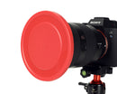 Kase 3pcs Lens Cap Kit for K100 Armour System (Red)