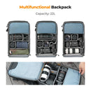 K&F Concept 22L Nature Wander 11 Camera Backpack (Black)
