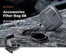K&F Concept 10 Pockets Hard Shell Filter Case for up to 95mm Filters (Size L)