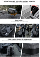 K&F Concept 10 Pockets Hard Shell Filter Case for up to 95mm Filters (Size L)