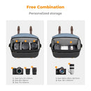 K&F Concept Urban Wander 06 Camera Shoulder Bag 10L (Dark Grey)