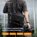 K&F Concept 10L Sling Bag Urban Wander 13 (Black)