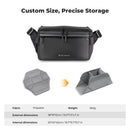 K&F Concept 10L Sling Bag Urban Wander 13 (Black)