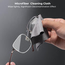 K&F Concept 10pcs Microfiber Cleaning Cloth Kit 15x18cm (Grey)