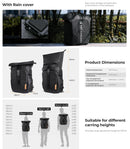 K&F Concept  20L Nature Wander 11 Camera Backpack (Black)