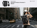 K&F Concept  20L Nature Wander 11 Camera Backpack (Black)