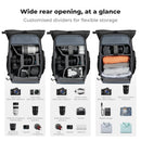 K&F Concept  20L Nature Wander 11 Camera Backpack (Black)