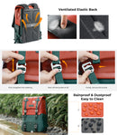 K&F Concept 20L Urban Wander 01 Camera Backpack (Dark Green)