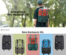 K&F Concept 20L Urban Wander 01 Camera Backpack (Dark Green)