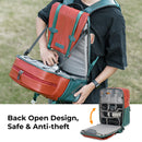 K&F Concept 20L Urban Wander 01 Camera Backpack (Dark Green)