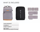 K&F Concept 22L Camera Backpack (Light Grey)