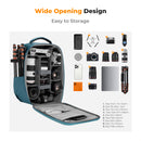 K&F Concept 22L Hardshell Camera Backpack Nature Wander 10 (Blue)