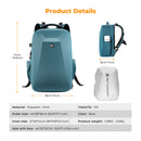 K&F Concept 22L Hardshell Camera Backpack Nature Wander 10 (Blue)