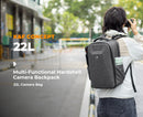 K&F Concept 22L Nature Wander 10 Camera Backpack (Dark Grey)