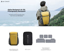 K&F Concept 25L Nature Wander 01 Camera Backpack (Yellow)