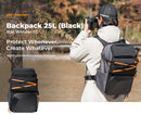 K&F Concept 25L Star Wander03 Camera Backpack (Black)