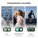 K&F Concept 3-in-1 Filter Set for Insta360 Luna Ultra (CPL+1/4 Black Mist+VND2-32)