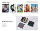 K&F Concept 3-in-1 Filter Set for Insta360 Luna Ultra (CPL+1/4 Black Mist+VND2-32)