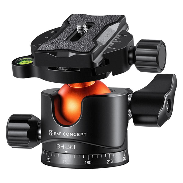 K&F Concept 36mm 360 Degree Rotating Metal Tripod Ball Head