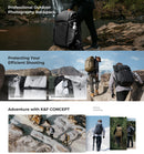 K&F Concept 40L Star Wander05 Camera Backpack (Black)