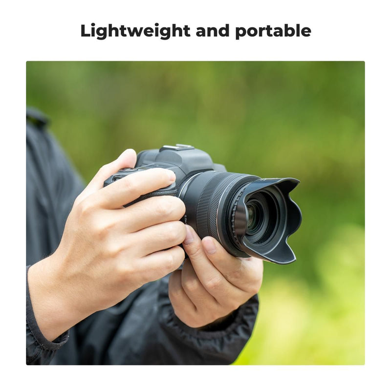 K&F Concept Universal 52mm Threaded Screw-in Camera Lens Hood