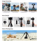 K&F Concept 55cm Folding Aluminum Alloy Tabletop Mini Tripod with BH-25L Ball Head
