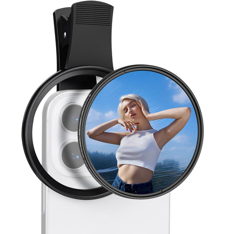 K&F Concept 67mm Clip-on VND2-32 (1-5 Stops) Phone Filter