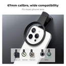 K&F Concept 67mm Universal Threaded Clip-On Filter Clamp for Smartphone