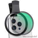K&F Concept 67mm Universal Threaded Clip-On Filter Clamp for Smartphone