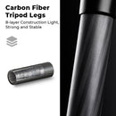 K&F Concept 70" Carbon Fiber Travel Tripod with BH-36L Ball Head