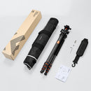 K&F Concept 70" Carbon Fiber Travel Tripod with BH-36L Ball Head