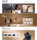 K&F Concept 71" Aluminum Alloy Smart Face Tracking Selfie Stick
