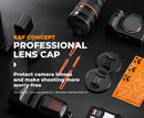 K&F Concept 82mm Snap-On Center Pinch Lens Cap Kit