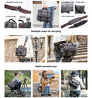 K&F Concept 8L Urban Wander 09 Travel Shoulder Bag (Dark Grey)