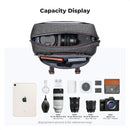 K&F Concept 8L Urban Wander 09 Travel Shoulder Bag (Dark Grey)